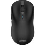 Rato Gaming CoolBox W03 RF Wireless + Bluetooth + USB Type-C Ótico 10000 DPI Preto