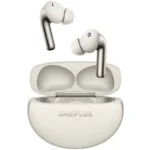 Auriculares OnePlus Buds Pro 3 Bluetooth com Cancelamento de Ruído Adaptativo Lunar Radiance
