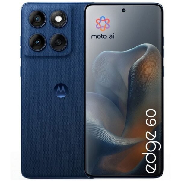 Smartphone Motorola edge 60 6.67" Dual SIM Android 15 5G USB Type-C 12GB 512GB Azul