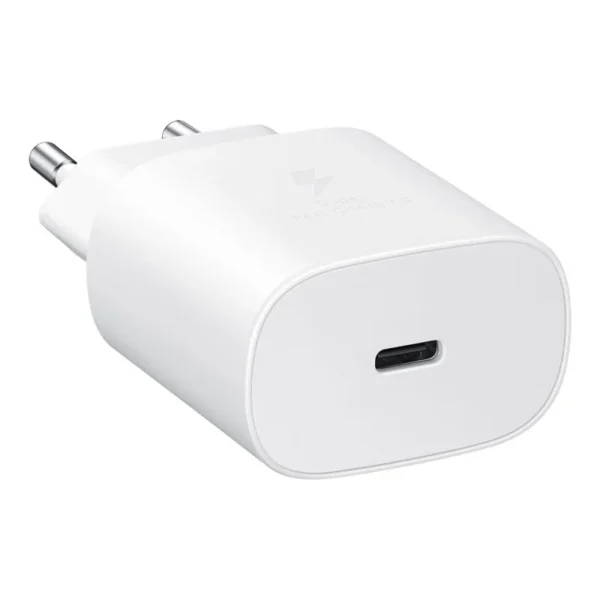 Carregador Samsung 25W USB-C Fast Adapter Branco