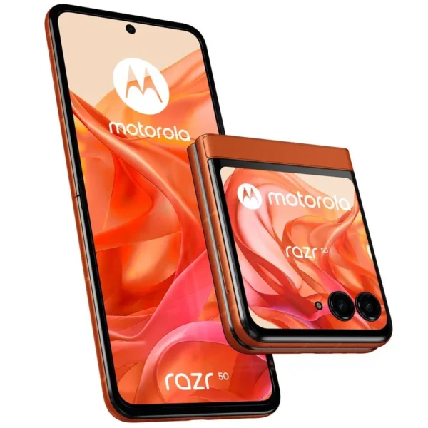 Smartphone Motorola razr 50 6.9" Dual SIM Android 14 5G USB Type-C 8GB 256GB Laranja