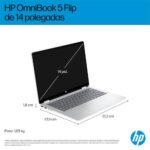 Portátil HP OmniBook 5 Flip 14-fp0000np i7 150U 14" Touch 2K 16GB 1TB W11H - Image 11