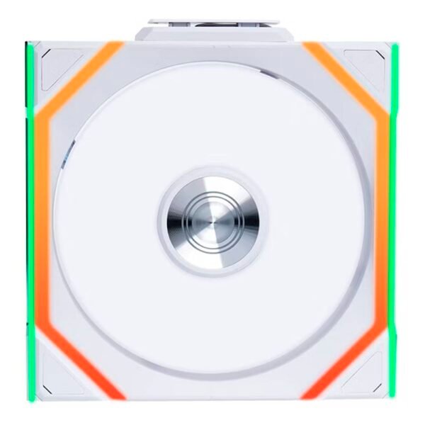 Ventoinha 120mm Lian Li Uni Fan SL120 Infinity Wireless RGB Reverse Blade 4 Pinos PWM Branca