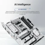 Motherboard ATX Asus B850 Max Gaming WiFi White SktAM5 - Image 5
