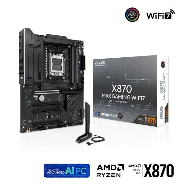 Motherboard ATX Asus X870 Max Gaming WiFi7 SktAM5