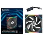 Ventoinha Lian Li UNI FAN SL120 Wireless RGB PWM Preto 120mm - Image 2