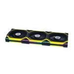 Ventoinha 120mm Lian Li Uni Fan SL120 Wireless RGB 4 Pinos PWM Preta (Pack 3) - Image 4