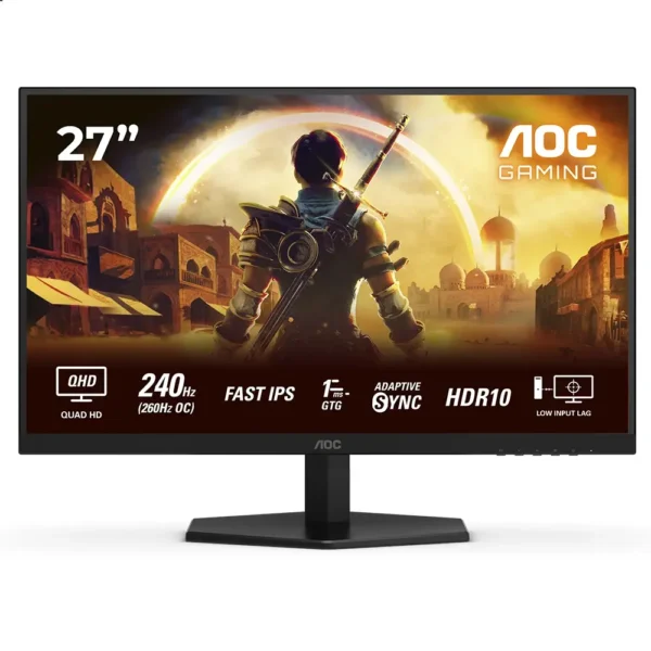 Monitor AOC Q27G42ZE IPS 27" QHD 240Hz/260Hz(OC) 0.3 ms Adaptive-Sync