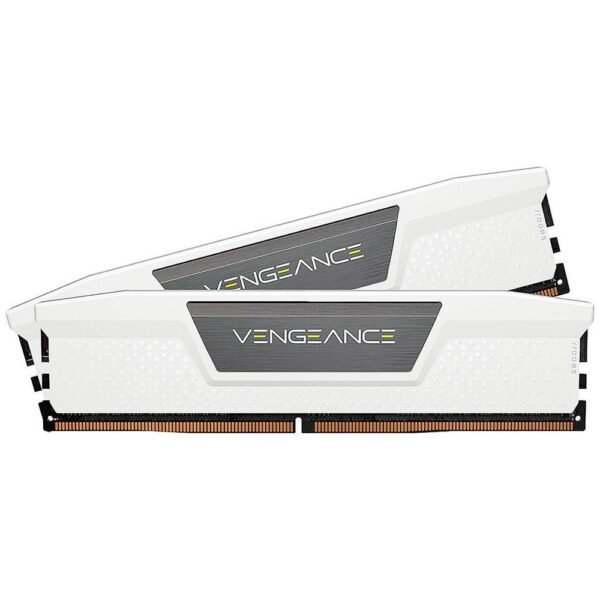 Memória RAM Corsair Vengeance 32GB (2x16GB) DDR5 6400MHz CL36 Branca