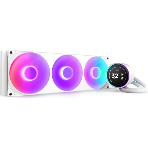 Water Cooler NZXT Kraken Elite 420 RGB 140mm Branco