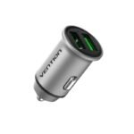 Carregador de carro Vention FFAH0 / 2xUSB / 18W