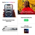 Smartphone Apple iPhone 16e 6.1" 256GB Dual SIM Branco - Image 2