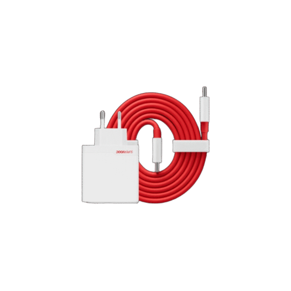 Carregador USB duplo ONEPLUS SUPERVOOC 100W USB-C + USB-A Branco