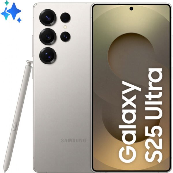 Smartphone Samsung Galaxy S25 Ultra 6.9" Dual SIM 5G 12GB 512GB Cinzento, Titânio