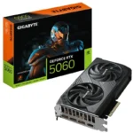 Placa Gráfica Gigabyte GeForce RTX 5060 WINDFORCE 8GB GDDR7 Reflex 2 RTX AI DLSS4