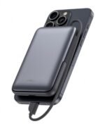 Lekus FreeVolt Carregamento Sem Fio MagSafe & Apple Watch 10000mAh 22.5W PD+QC3.0 com Display e Cabo USB-C Incorporado - Image 4