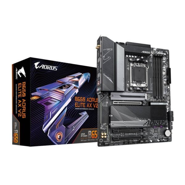 Motherboard ATX Gigabyte B650 Aorus Elite AX V2 SktAM5