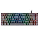 Teclado Mecânico Gamiac TKL69G SF Gaming PT Kailh Red Preto/Cinzento