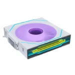 Ventoinha 120mm Lian Li Uni Fan SL120 Infinity Wireless RGB 4 Pinos PWM Branca - Image 2