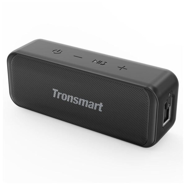 Coluna bluetooth v5.0 10w preto t2 mini ipx7 tronsmart