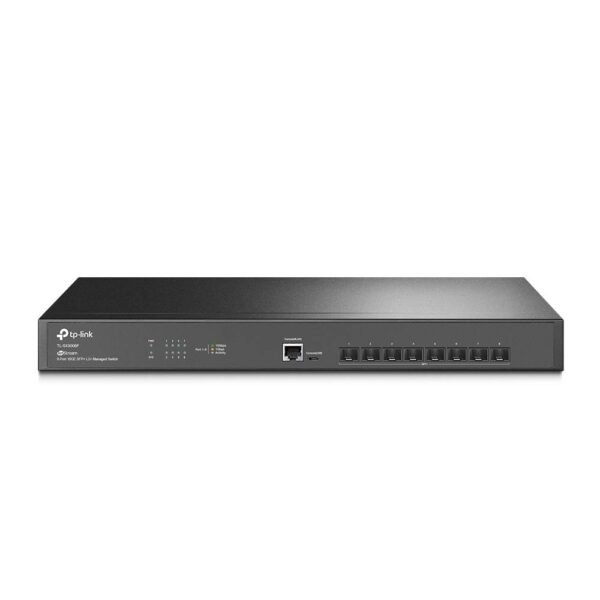 Switch de Rede TP-Link TL-SX3008F JetStream 8 Portas SFP+ (10GbE) Managed + 1 Porta Gigabit Rack Mountable