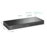 Switch de Rede TP-Link TL-SX3008F JetStream 8 Portas SFP+ (10GbE) Managed + 1 Porta Gigabit Rack Mountable - Image 2