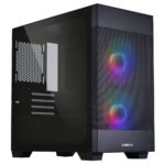 Caixa Micro-ATX Lian Li Lancool 205M Mesh Vidro Temperado Preta