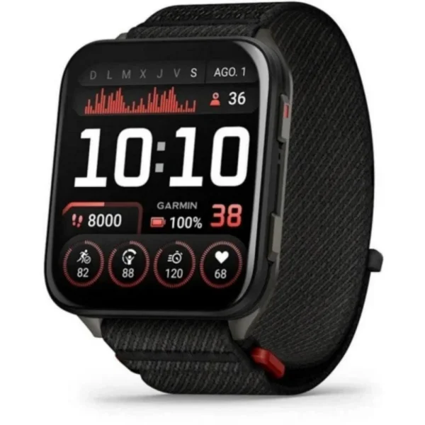 Smartwatch Garmin Venu X1 AMOLED 2" Titanio Nailon GPS Wi-Fi 32GB