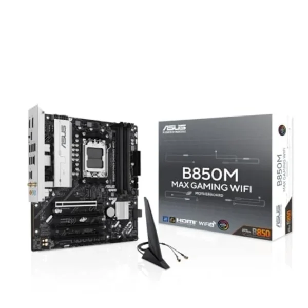 Motherboard ASUS B850M MAX GAMING WIFI Micro-ATX B850 AM5 DDR5