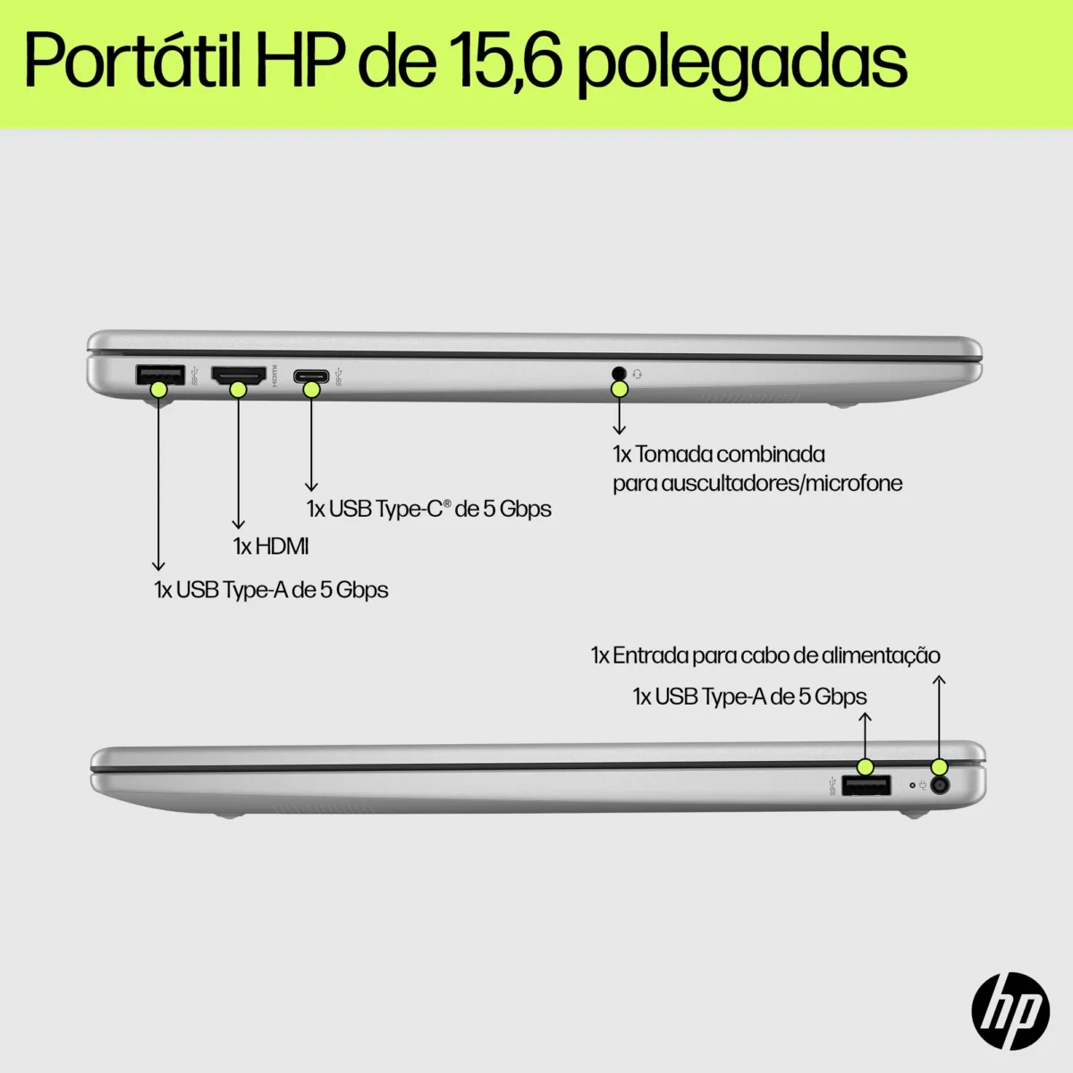Portátil HP 15-fd2004np Intel Ultra 5 32GB 512GB 15,6'' FHD S/SO - Image 3