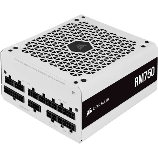 Fonte de Alimentação ATX Corsair RM Series (2021) White RM750 750W 80 PLUS GOLD Certified Fully Modular