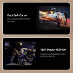 Monitor Curvo Samsung Odyssey G9 49" LED VA UltraWide DQHD 144Hz 1ms FreeSync Premium Pro - Image 4