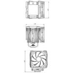 Air Cooler CPU Thermalright Peerless Assassin 120 Digital ARGB Preto - Image 8