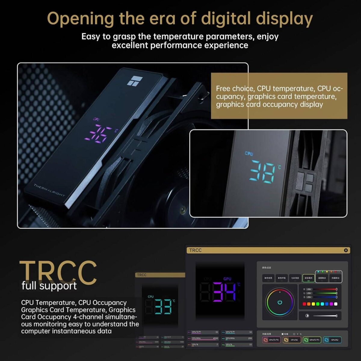 Air Cooler CPU Thermalright Assassin X 120 R Digital ARGB Preto - Image 6