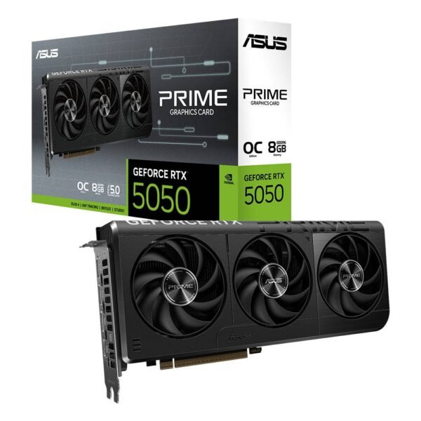 Placa Gráfica Asus NVIDIA GeForce RTX 5050 "Blackwell" Prime OC 8GB GDDR6 DLSS4