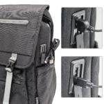Mochila Ewent Vintage Backpack 16.1" Oxford 900D Preta - Image 3