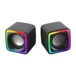 Colunas Mars Gaming MSCUBE 8W RMS Preta