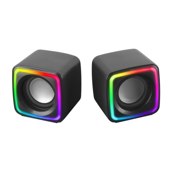 Colunas Mars Gaming MSCUBE 8W RMS Preta