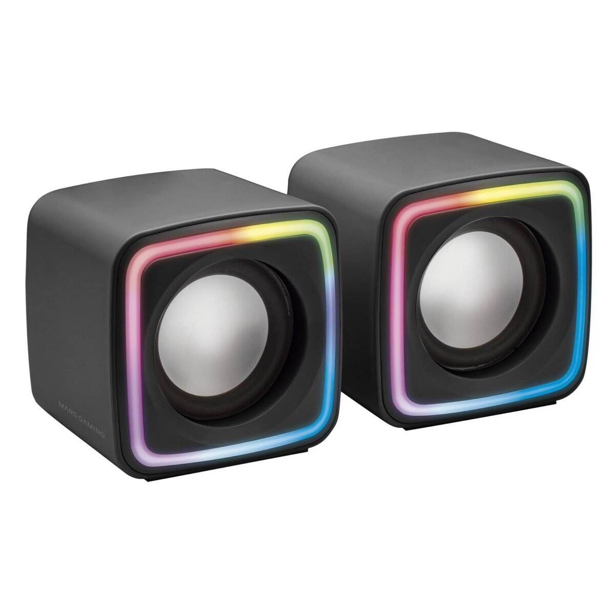 Colunas Mars Gaming MSCUBE 8W RMS Preta - Image 4