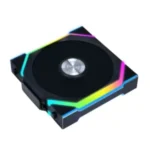 Ventoinha 120mm Lian Li Uni Fan SL120 Wireless RGB Reverse Blade 4 Pinos PWM Preta (Pack 3) - Image 3
