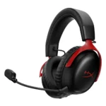 Headset HyperX Cloud III S DTS Wireless/Bluetooth Preto/Vermelho
