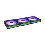 Ventoinha Lian Li UNI FAN SL120 Infinity RGB Reverse Blade PWM Preto 120mm (Pack 3) - Image 3