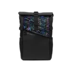 Mochila ASUS para Portátil 17″ em poliéster estampado preto e resistente à água