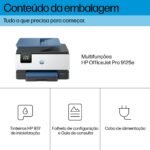 Impressora Jato Tinta HP OfficeJet Pro 9125e Multifunções (Impressão, Cópia, Digitalização, Fax), Duplex Auto, Wireless Instant Ink - Image 2
