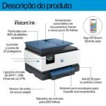 Impressora Jato Tinta HP OfficeJet Pro 9125e Multifunções (Impressão, Cópia, Digitalização, Fax), Duplex Auto, Wireless Instant Ink - Image 9