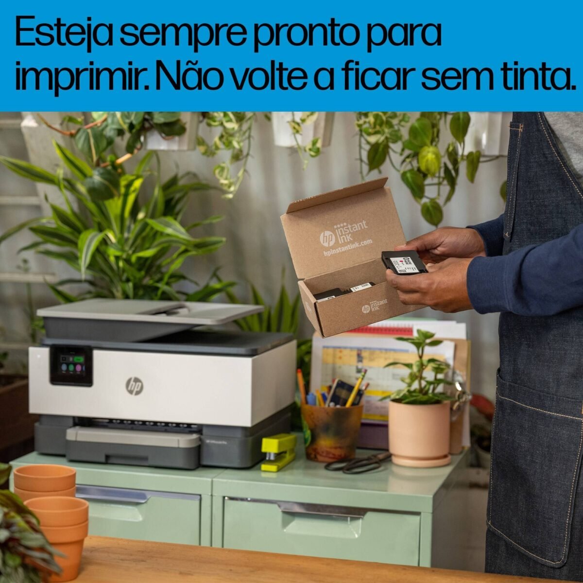 Impressora Jato Tinta HP OfficeJet Pro 9125e Multifunções (Impressão, Cópia, Digitalização, Fax), Duplex Auto, Wireless Instant Ink - Image 7