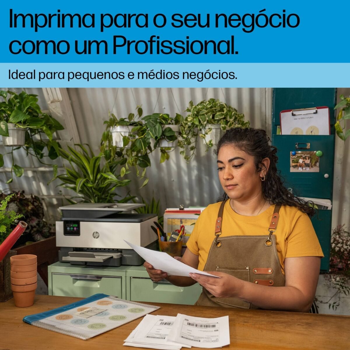 Impressora Jato Tinta HP OfficeJet Pro 9125e Multifunções (Impressão, Cópia, Digitalização, Fax), Duplex Auto, Wireless Instant Ink - Image 6