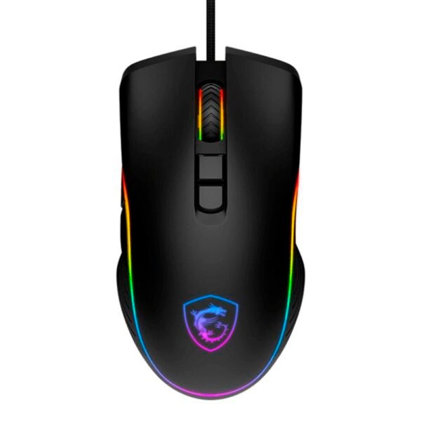Rato Óptico MSI Forge GM300 RGB 7200DPI Preto