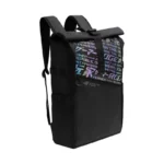 Mochila ASUS para Portátil 17″ em poliéster estampado preto e resistente à água - Image 3