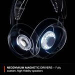 Headset Steelseries Arctis Nova 3P Wireless Multi-Platform Gaming 2.4GHz/Bluetooth for Playstation/PC/Switch/Mobile Preto - Image 4